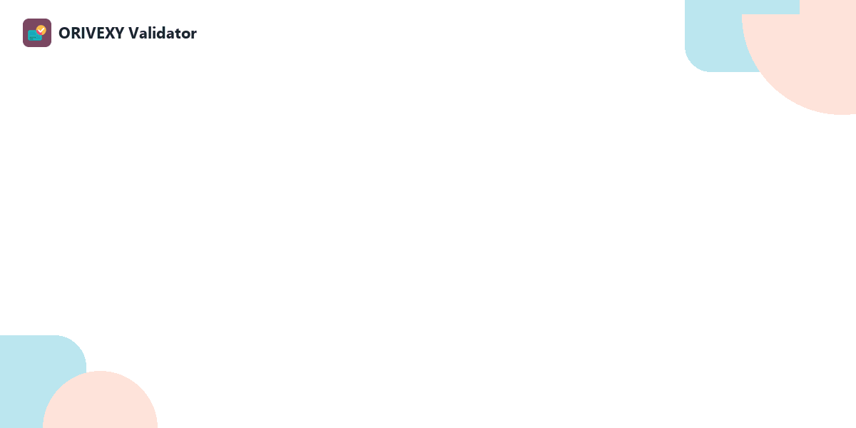 ORIVEXY Validator funcionando en Odoo